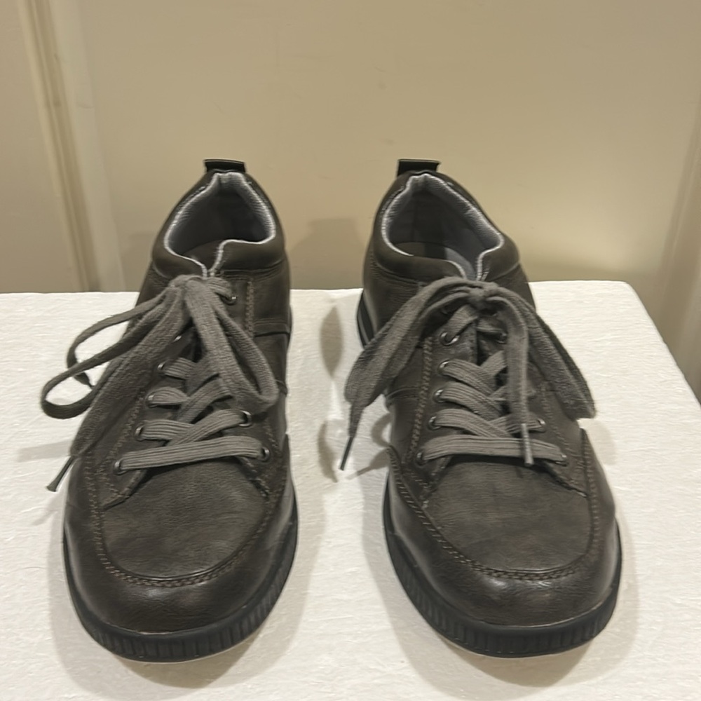 Dexter Dave men’s lace up bowling w/ slide-rite soles shoes size 11 dark grey - Picture 4 of 9